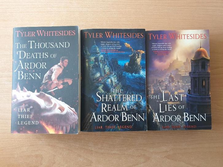 Tyler Whitesides - Kingdom of Grit, Boeken, Fantasy, Gelezen, Ophalen of Verzenden