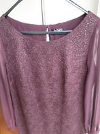 Vera Mont jurk in bordeauxrood, Kleding | Dames, Maat 42/44 (L), Ophalen of Verzenden, Zo goed als nieuw, Knielengte