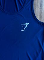 Gymshark top, Fitness, Blauw, Gymshark, Maat 56/58 (XL)