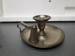 ANTIEKE ENGELSE VERZILVERDE BLAKER met DOVER & GEMERKT, Antiek en Kunst, Antiek | Kandelaars, Ophalen of Verzenden, Koper of Brons