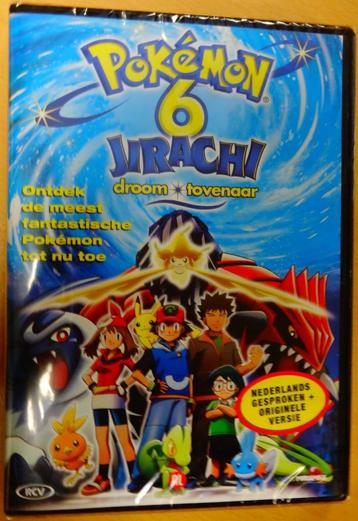 pokemon 6 jirachi dvd