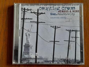 Counting crows across a wire dubbel cd beschikbaar voor biedingen