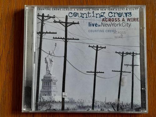 Counting crows across a wire dubbel cd, Cd's en Dvd's, Cd's | Rock, Gebruikt, Poprock, Ophalen of Verzenden