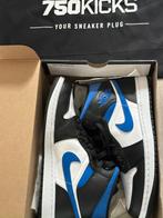 Nike Air Jordan 1 Mid White Racer Blue Blauw Maat EU42 US8.5, Nieuw, Blauw, Jordan, Sneakers of Gympen