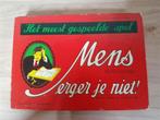 mens erger je niet orgineel - s1459, Ophalen of Verzenden, Zo goed als nieuw