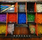 Loomset met koffer - uitgebreide koffer met veel elastiek, Hobby en Vrije tijd, Ophalen of Verzenden, Zo goed als nieuw, Materiaal