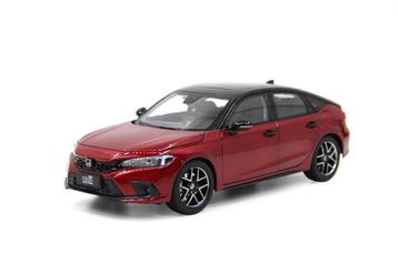 1:18 Honda Civic Hatchback Sport Turbo - 2023 - Rood metalli beschikbaar voor biedingen