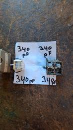 2x Variabele Condensatoren 340pF, Ophalen of Verzenden