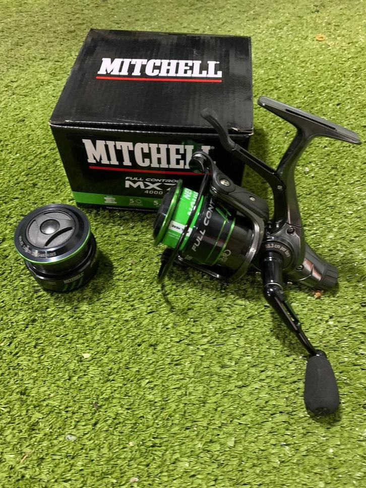 Nieuwe Mitchell MX7 Full Control 4000 molens, 5 lagers, Watersport en Boten, Hengelsport | Roofvissen, Nieuw, Molen, Ophalen of Verzenden