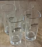 Jack Daniel's No7 Old Brand glazen set of 4 zie fotos, Ophalen of Verzenden, Zo goed als nieuw, Overige typen