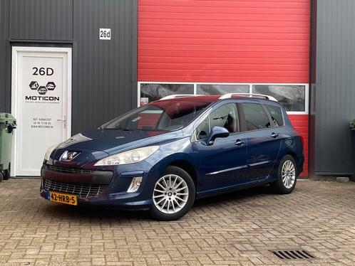 Peugeot 308 1.6 THP 110KW SW 7P 2009 Blauw airco RIJKLAAR, Auto's, Peugeot, Bedrijf, ABS, Airbags, Airconditioning, Bluetooth