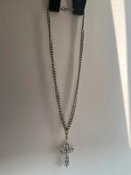 Gothic Cross Chain, Ophalen of Verzenden, Zo goed als nieuw, Zilver, Overige materialen