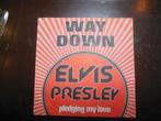 single elvis presley way down 45rpm jukebox vinyl record 7'', Cd's en Dvd's, Gebruikt, 7 inch, Single, Ophalen of Verzenden
