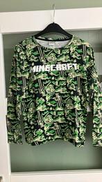 Minecraft longsleeve - als nieuw - maat 158/164, Kinderen en Baby's, Kinderkleding | Maat 158, Jongen, Ophalen of Verzenden, Zo goed als nieuw