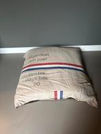 Zitzak van oude postzak, Ophalen, Gebruikt, Beige, Zitzak