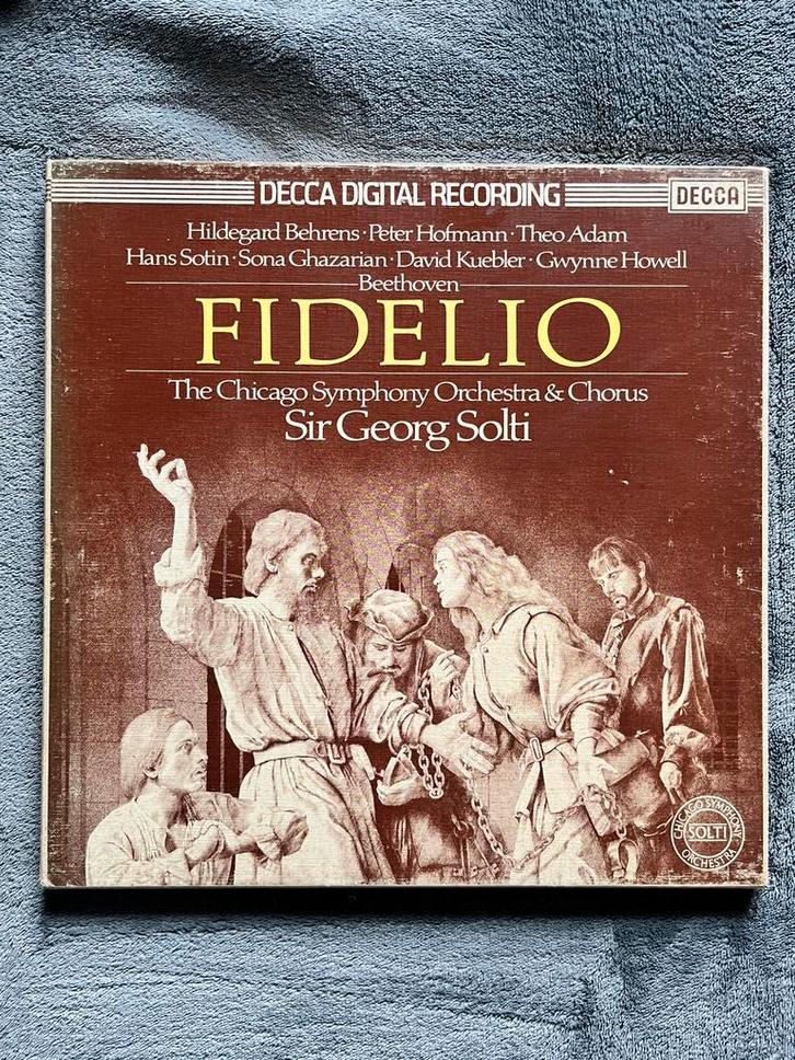 Beethoven - Fidelio, Cd's en Dvd's, Vinyl | Klassiek, Zo goed als nieuw, Classicisme, Opera of Operette, 12 inch, Ophalen of Verzenden