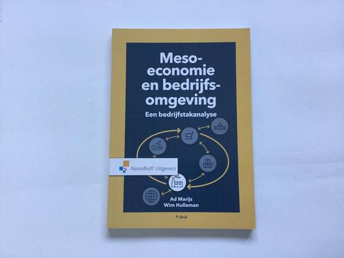 W. Hulleman - Meso economie en bedrijfsomgeving, nieuw, Boeken, Schoolboeken, Nieuw, Economie, Ophalen of Verzenden