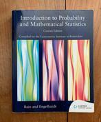 Introduction to Probability and Mathematical Statistics, Boeken, Bain and Engelhardt, Ophalen of Verzenden, Beta, WO