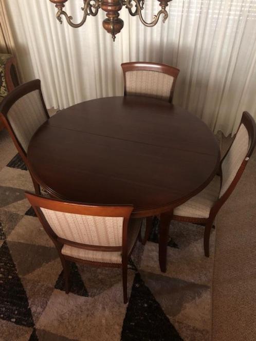 eetkamer tafel, Huis en Inrichting, Complete eetkamers, Zo goed als nieuw, 4 tot 6 stoelen, Ophalen