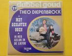 Theo Diepenbrock - Met gesloten ogen - Ik heb geluk in .., Cd's en Dvd's, Vinyl | Nederlandstalig, Ophalen, Zo goed als nieuw