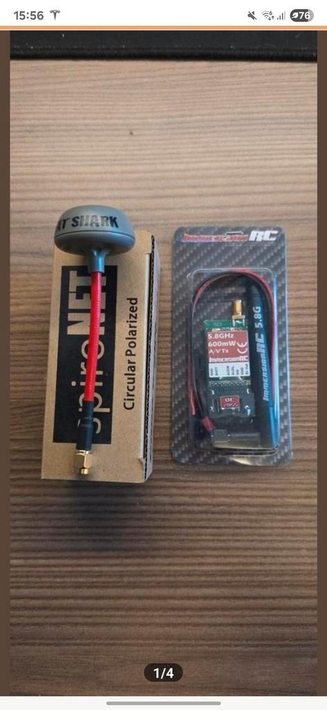 Splinternieuwe IMMERSION RC 600mw VTX + Immersion RC Antenne, Hobby en Vrije tijd, Modelbouw | Radiografisch | Helikopters en Quadcopters