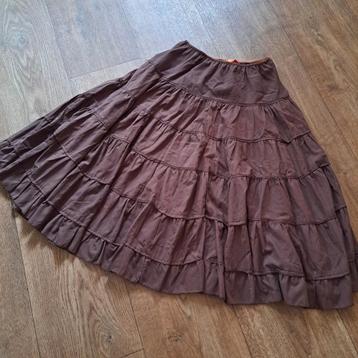 strokenrok bruin mt. 38 beschikbaar voor biedingen