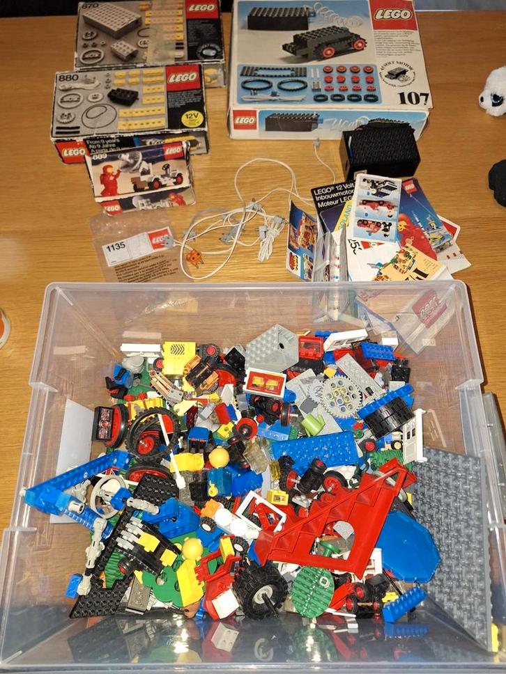 Oude lego spullen (12Volt , 107 , 870 , 880 ,en meer), Kinderen en Baby's, Speelgoed | Duplo en Lego, Gebruikt, Lego, Ophalen of Verzenden