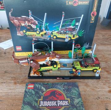 Lego Jurassic park 76956 T-rex ontsnapping break-out beschikbaar voor biedingen