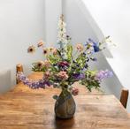 Silka boeket opgemaakt in mooie makora krosno vaas, Nieuw, Ophalen of Verzenden, Nvt, Nvt