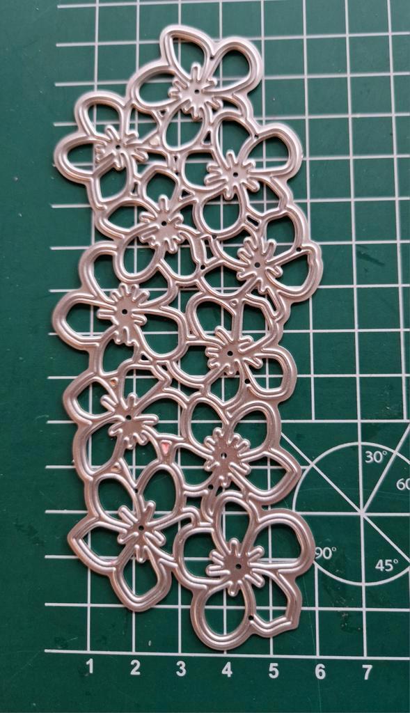 Snijmal met bloemen, Hobby en Vrije tijd, Scrapbooking, Nieuw, Frame of Mal, Overige merken, Ophalen of Verzenden