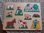 🌞 7 x houten puzzle, Ophalen of Verzenden, 10 tot 50 stukjes, Zo goed als nieuw