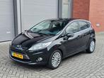 Ford Fiësta 1.6 Tdci 5DR 2012 Zwart Euro 5, Auto's, Voorwielaandrijving, Zwart, Zwart, Origineel Nederlands