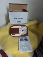 3805) mooie retro radio Radialva  18x15cm, Verzamelen, Retro, Ophalen of Verzenden, Huis en Inrichting
