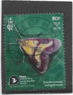 Isle of Man 2023 Manx Wildlife Trust 50th Anniv Crimson Gold, Postzegels en Munten, Postzegels | Europa | UK, Verzenden, Gestempeld