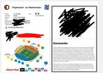Feyenoord Heerenveen KNVB beker te koop. Vak VV, Ophalen of Verzenden, Zo goed als nieuw