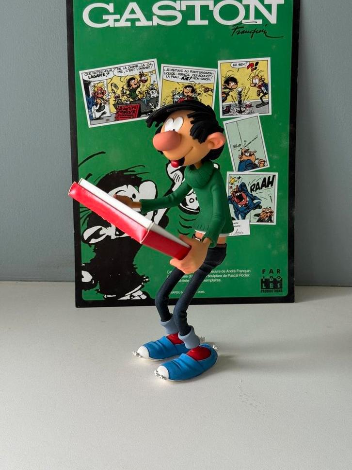 Gaston version speciale - fariboles, Verzamelen, Stripfiguren, Zo goed als nieuw, Beeldje of Figuurtje, Kuifje, Ophalen of Verzenden