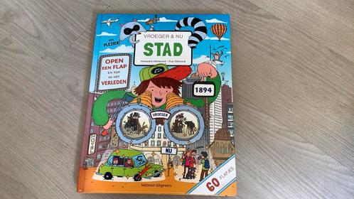 Eva Oburkova - Vroeger en nu: stad, Boeken, Kinderboeken | Jeugd | onder 10 jaar, Zo goed als nieuw, Non-fictie, Ophalen of Verzenden