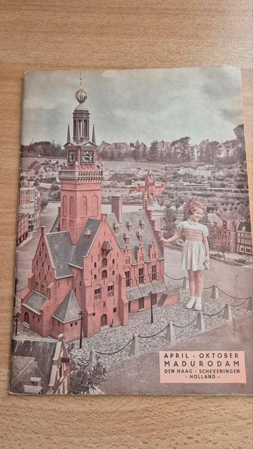 Madurodam 50er jaren reclame boekje beschikbaar voor biedingen