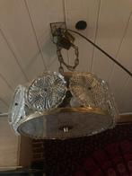 Vintage glazen hanglamp, Huis en Inrichting, Lampen | Hanglampen, Ophalen of Verzenden, Gebruikt, Glas, Minder dan 50 cm