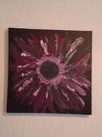 Schilderij Bloem, Ophalen, 50 tot 75 cm, Zo goed als nieuw, Schilderij