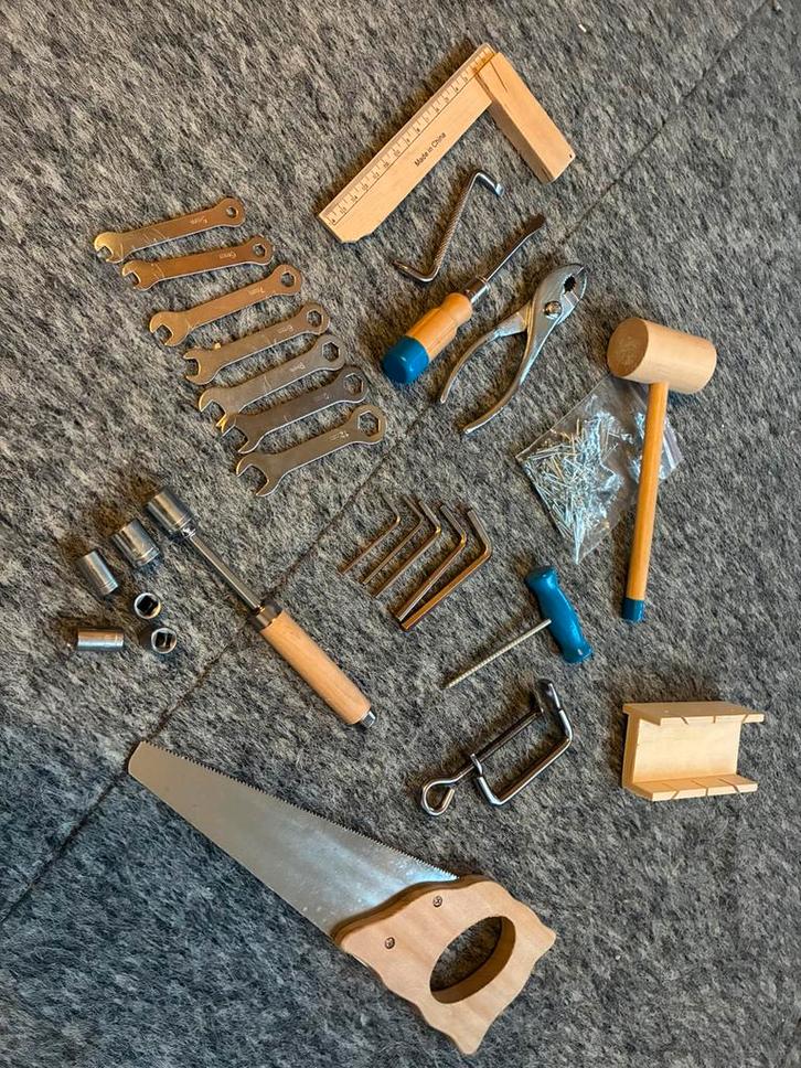 Speelgoed gereedschap, Kinderen en Baby's, Speelgoed | Educatief en Creatief, Zo goed als nieuw, Ophalen of Verzenden