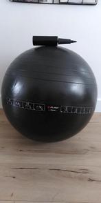 Pure2Improve Fitnessbal 75 cm met handpomp, Sport en Fitness, Ophalen, Gebruikt, Fitnessbal