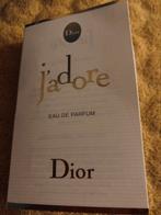 Proefje “j’adore” Christian Dior, Verzamelen, Ophalen of Verzenden, Nieuw, Proef of Tester