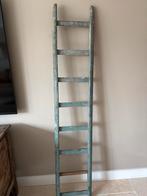 Decoratieve houten ladder, Ophalen, Gebruikt