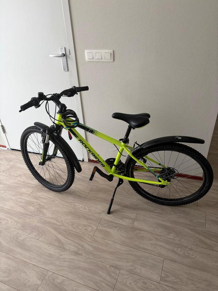 Kinder Mountainbike - Rockrider, Fietsen en Brommers, Fietsen | Mountainbikes en ATB, Gebruikt, Overige merken, Minder dan 45 cm