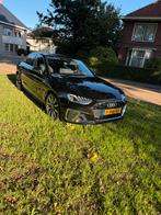 Audi A4 35 Tfsi 150pk S Tronic 2022 Zwart S edition, Auto's, 74 €/maand, 4 cilinders, 1984 cc, 1445 kg