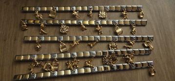 5 leuke handgemaakte bedel armbandjes beschikbaar voor biedingen