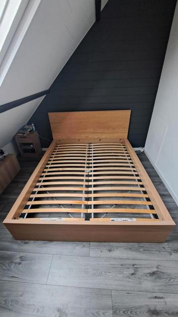 Ikea Malm Bed 160x200 + Matras - afbeelding 3