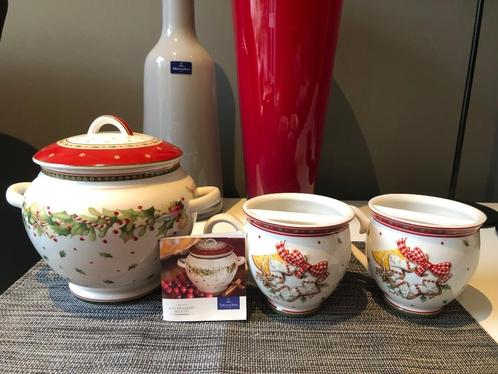 Villeroy & Boch Winter Bakery Delight Punchset - Nieuw, Huis en Inrichting, Keuken | Servies, Nieuw, Overige stijlen, Porselein