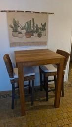 Bartafel met krukken, Ophalen, Gebruikt